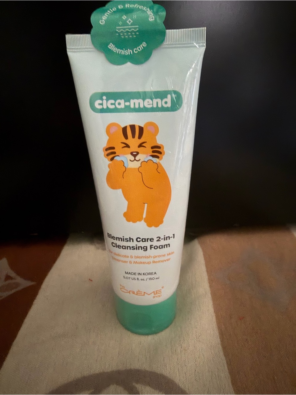 The Crème Shop Cica-Mend Blemish Care 2-In-1 Cleansing Foam